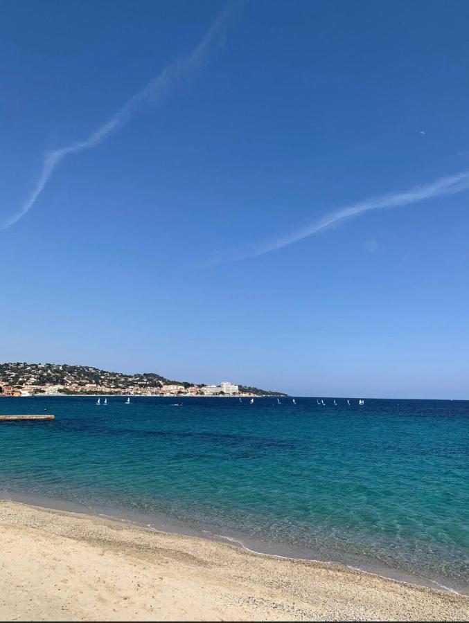 Charmant Studio Avec Terrasse Vue Mer A 50 M Apartment Sainte-Maxime Exterior photo